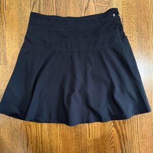 Izod Black Golf Athletic Skirt Skort Size 4